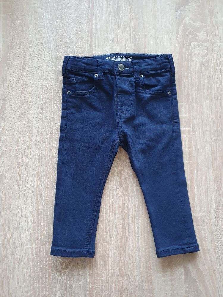 ZARA super jeansy chłopięce rurki skinny 80 cm!