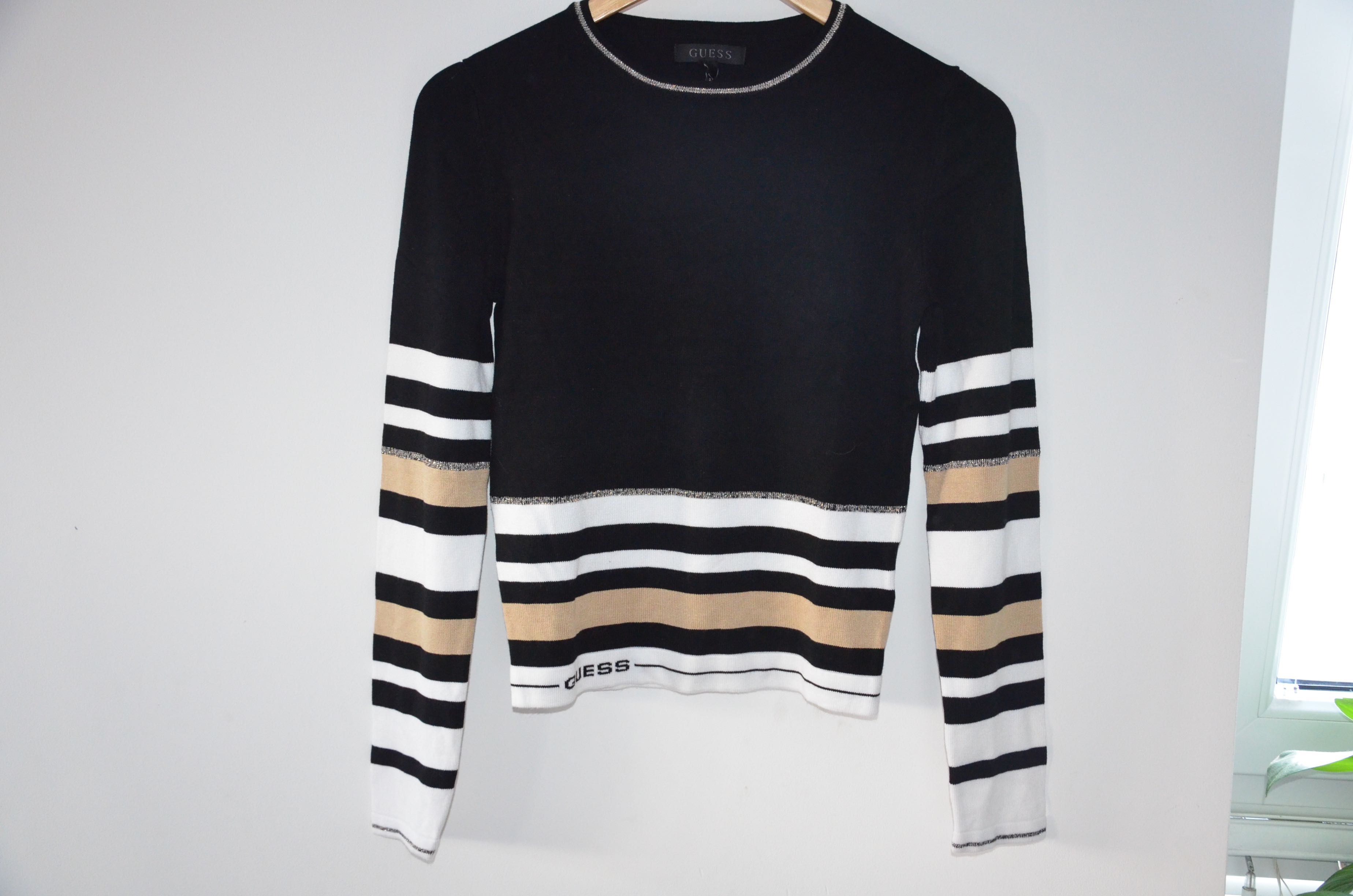 sweter w paski damski Guess r. S