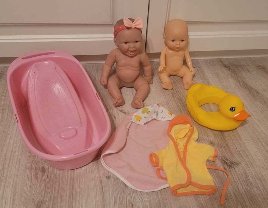 Bobas lalka z akcesoriami do kąpieli