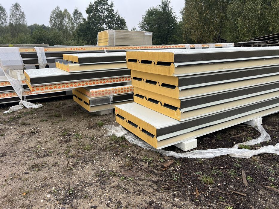 Plyta warstwowa, plyty warstwowe, plyty obornickie i dachowe 40-150mm