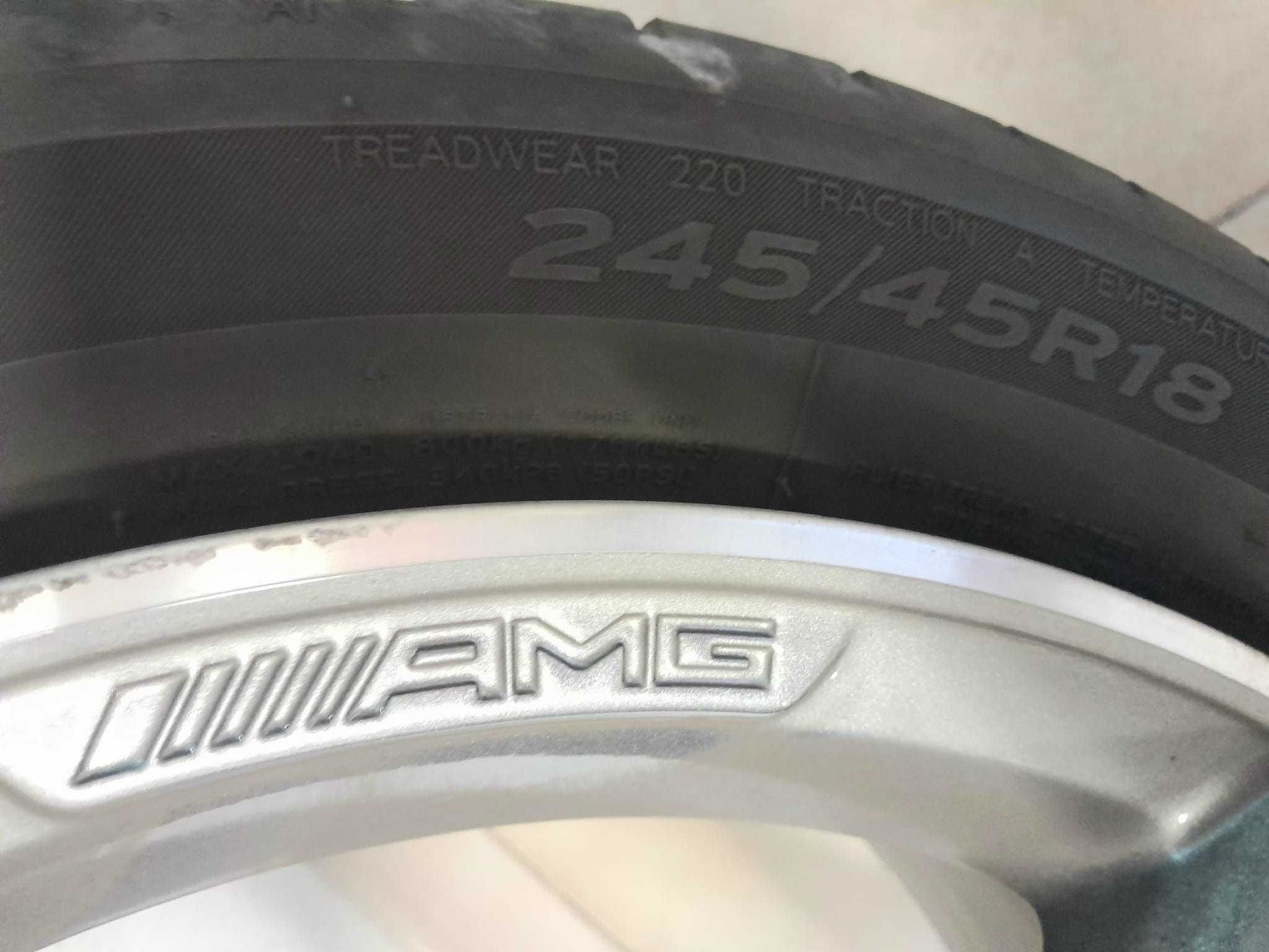 Jantes 18 Originais Mercedes-Benz AMG Line com Pneus 245/45/18