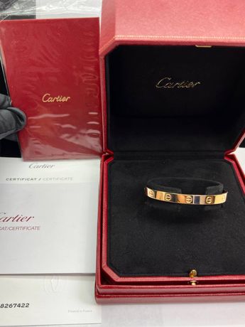 Браслет  Cartier LOVE Оригинал  золото 750