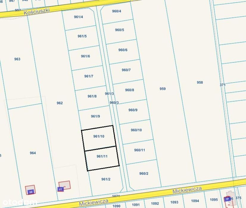 Działki budowalne na nowopowstającym osiedlu