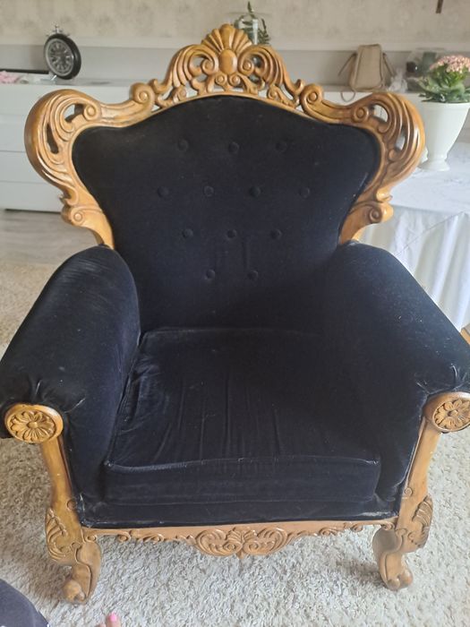 Fotel boho glamour cena tylko do konca tyg  ludwik stylowy uszak