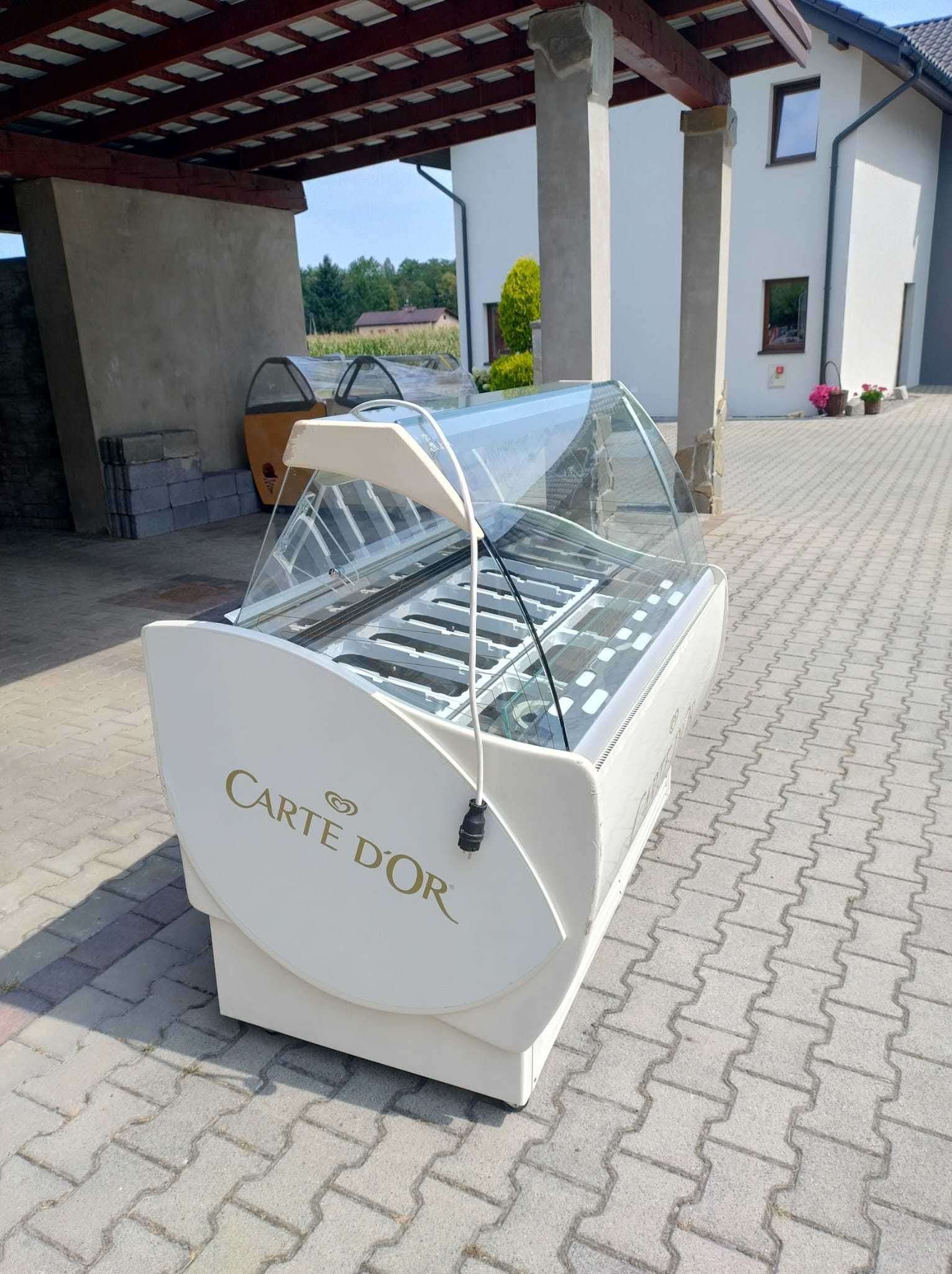 Konserwator/witryna do lodów Cornetti na 10 kuwet