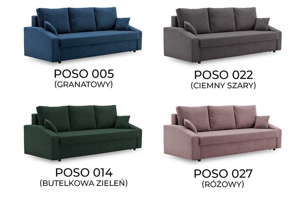 Duża kanapa  / wersalka rozkładana tapczan sofa / SZYBKA DOSTAWA