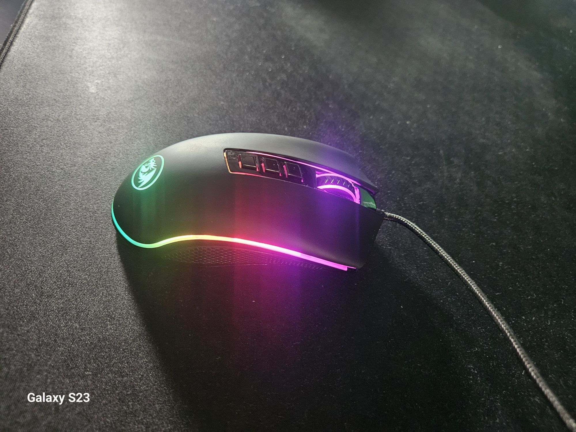 Myszka gamingowa przewodowa Redragon Cobra M711 czarna