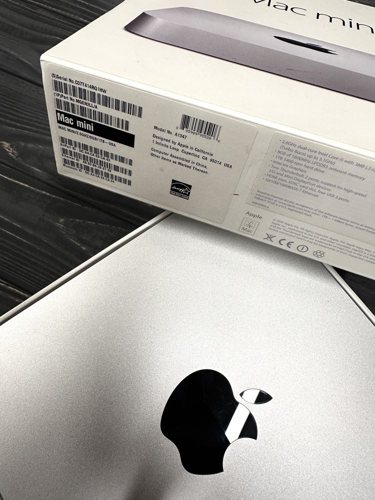 Apple Mac Mini Late 2014 Core i5 2.6 GHz\8Gb\SSD 250 Gb