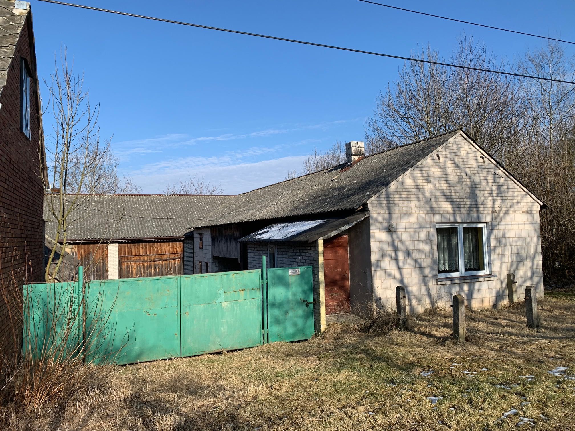 ATRAKCYJNA działka rolno-budowlana z domem i zabudowaniami_OKAZJA