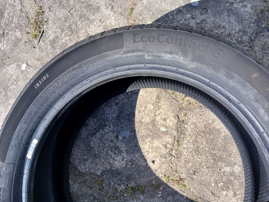 Nowy komplet opon letnich Continental