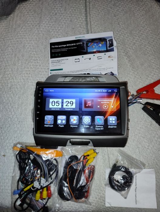 Штатна Adroid магнітола Kia Sportage 2010 -2015 android 13 2/64