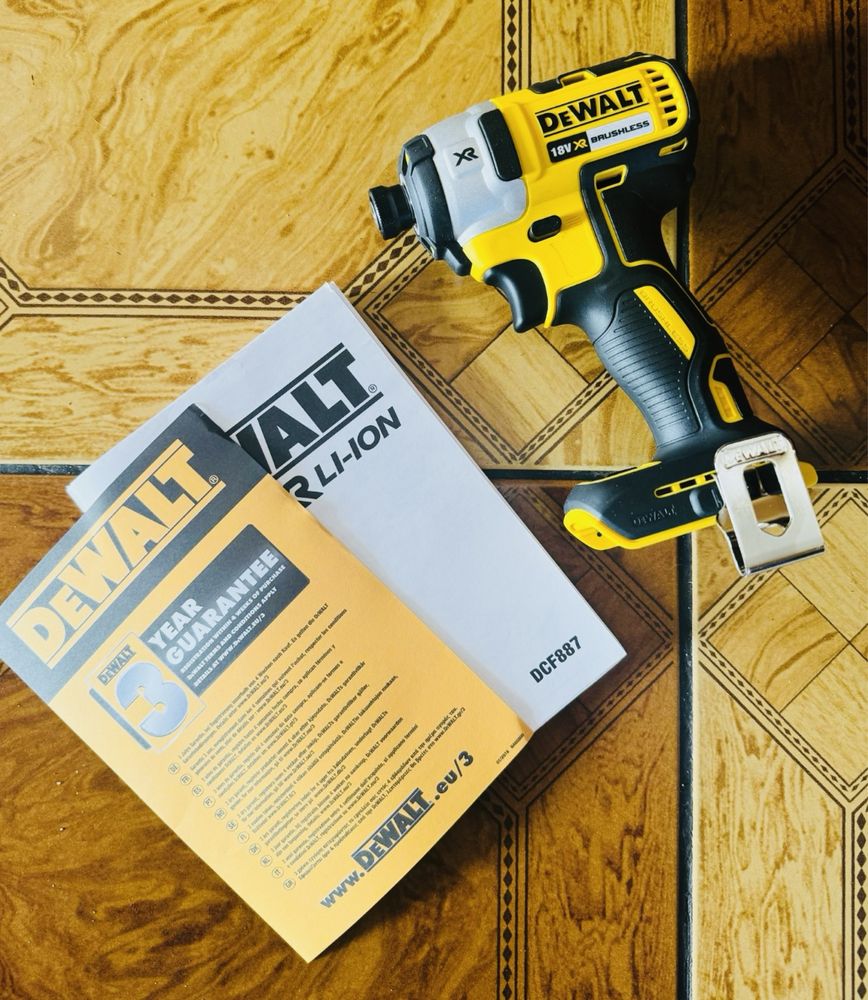 Nowa Zakrętarka udarowa DeWalt DCF887N pełna gwarancja