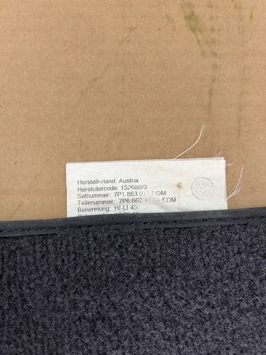 «Коврики VW Golf (3 комплекта)- оригинальные/качественные- Mk5/Mk6”