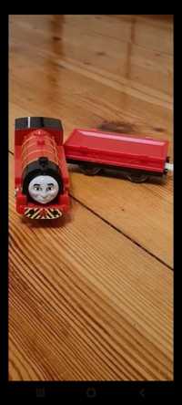 Ciuchcia w zestawie z wagonikiem Trackmaster