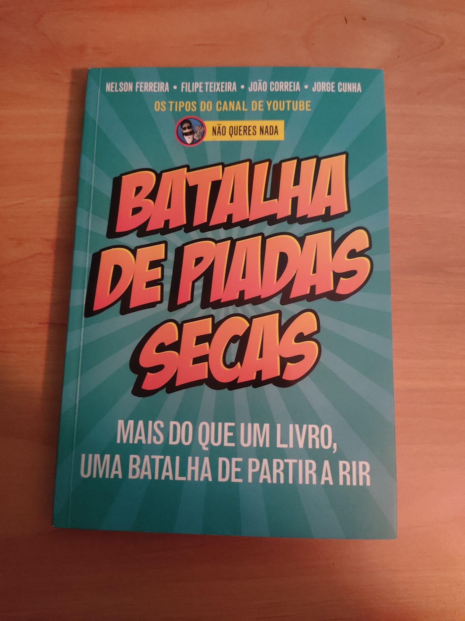 Livro Batalha de Piadas Secas