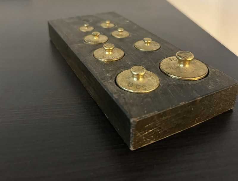 odwazniki do starej wagi recznej