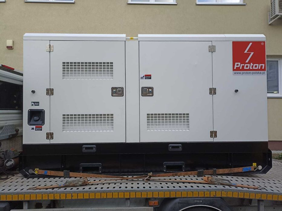Nowy Agregat Prądotwórczy Proton Diesel 65kW 70kW + Automatyka AVR SZR