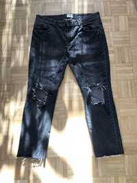 Spodnie Pull&Bear slimfit r46 męskie