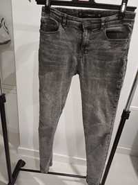 Spodnie jeans szary Terranova 165cm