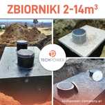 Szambo 12m3 Szamba betonowe zbiorniki zbiornik na deszczówkę 4 6 8 10