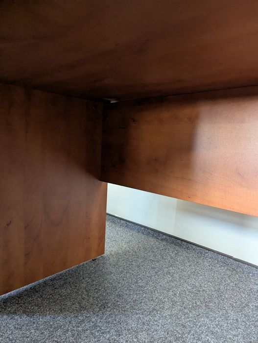 Biurko narożne biurowe. 6 sztuk. + Kontenerek.