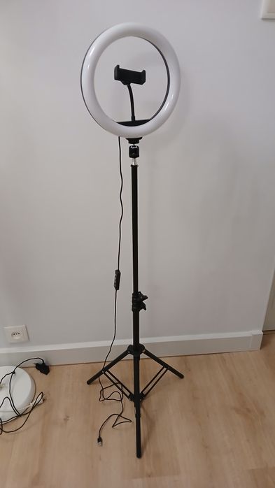 Lampa led do selfie do zdjęć pierścieniowa nowa bluetooth