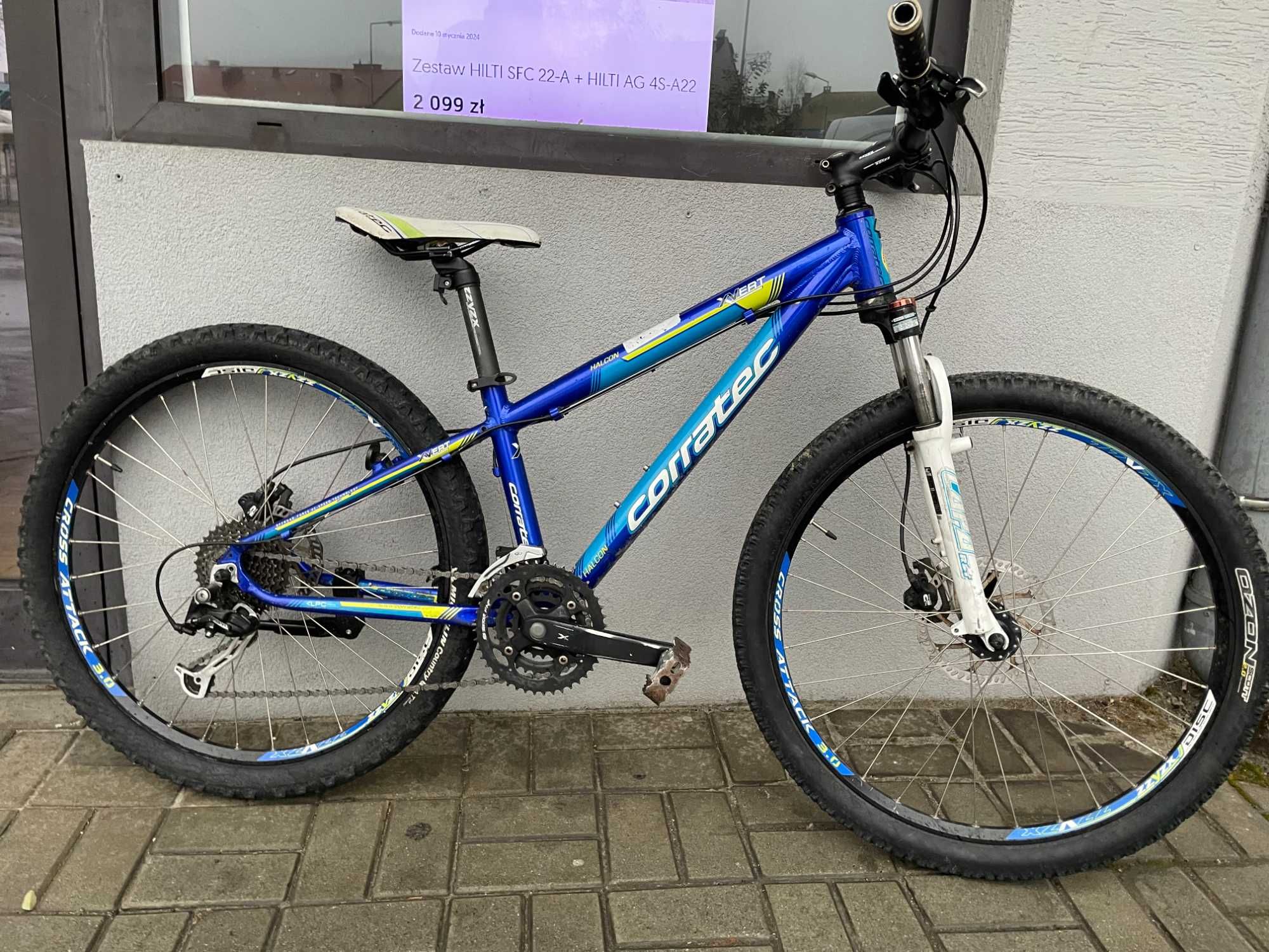 Rower młodzieżowy górski Corratec X Vert Halcon koła 26'' rama 14''
