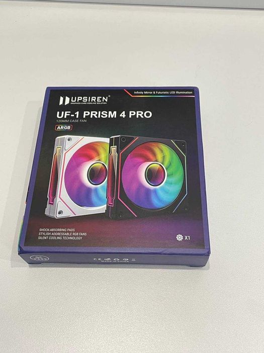 Вентилятор для корпус ARGB  кулер UPSIREN  PRISM 4 PRO 120 mm 3 pin