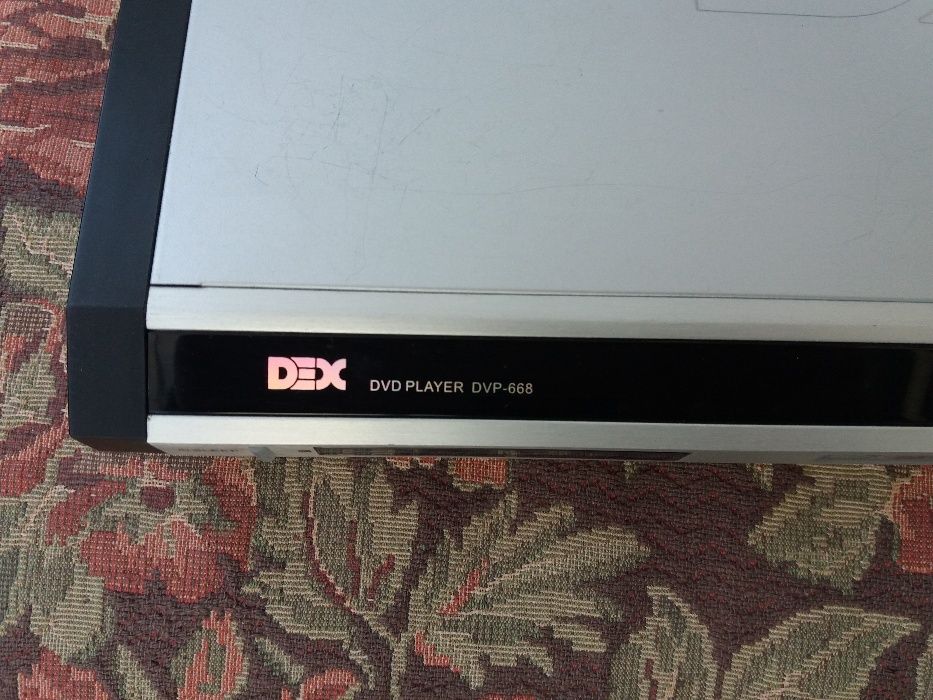 Плеєр DVD Dex DVP-668 + ПОДАРУНОК мікрофон для караоке