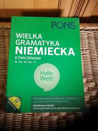 Wielka gramatyka niemiecka z ćwiczeniami PONS. Poziom A1-C1