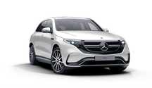Mercedes-Benz EQC FAKTURA VAT 23% Kość słoniowa Hak Szyberdach Nagłośnienie Burmester