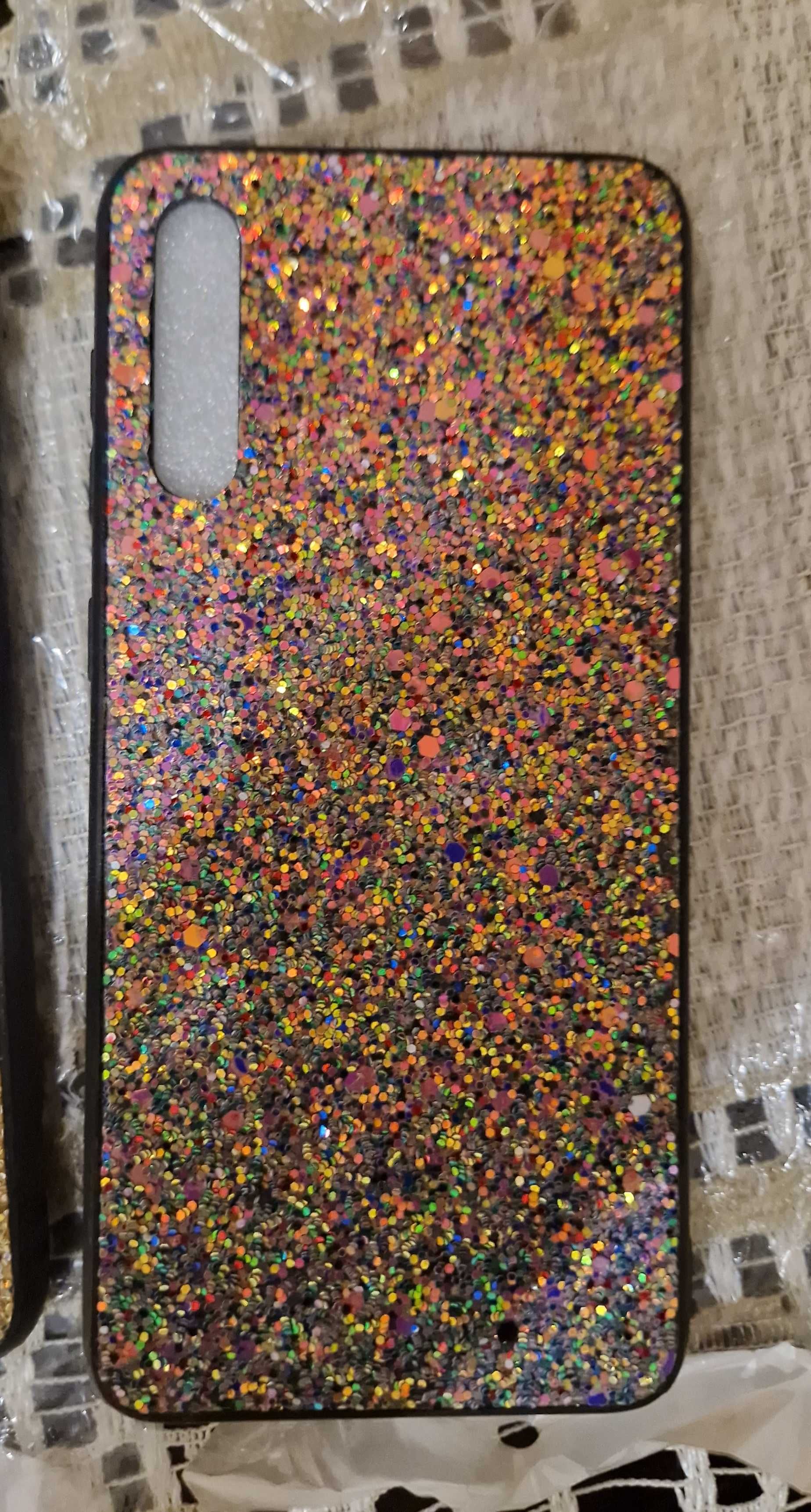 Nowe brokatowe etui do Samsung A50