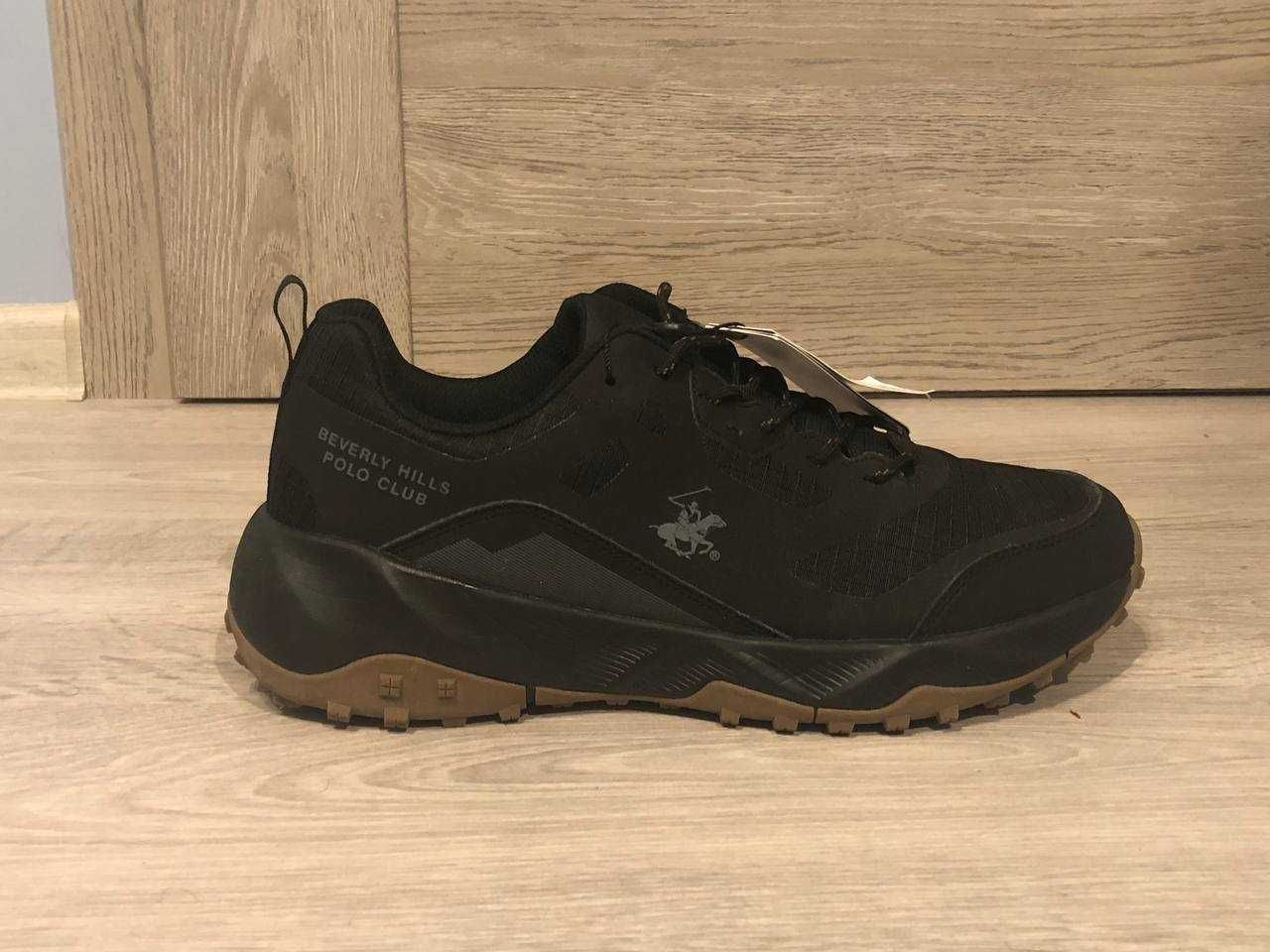 NOWE Sneakersy Beverly Hills Polo Club PCT-01 Czarny R.44