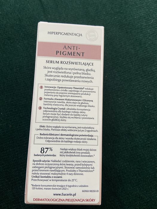 Eucerin Anti-PIGMENT -serum rozswietlajace 30 ml