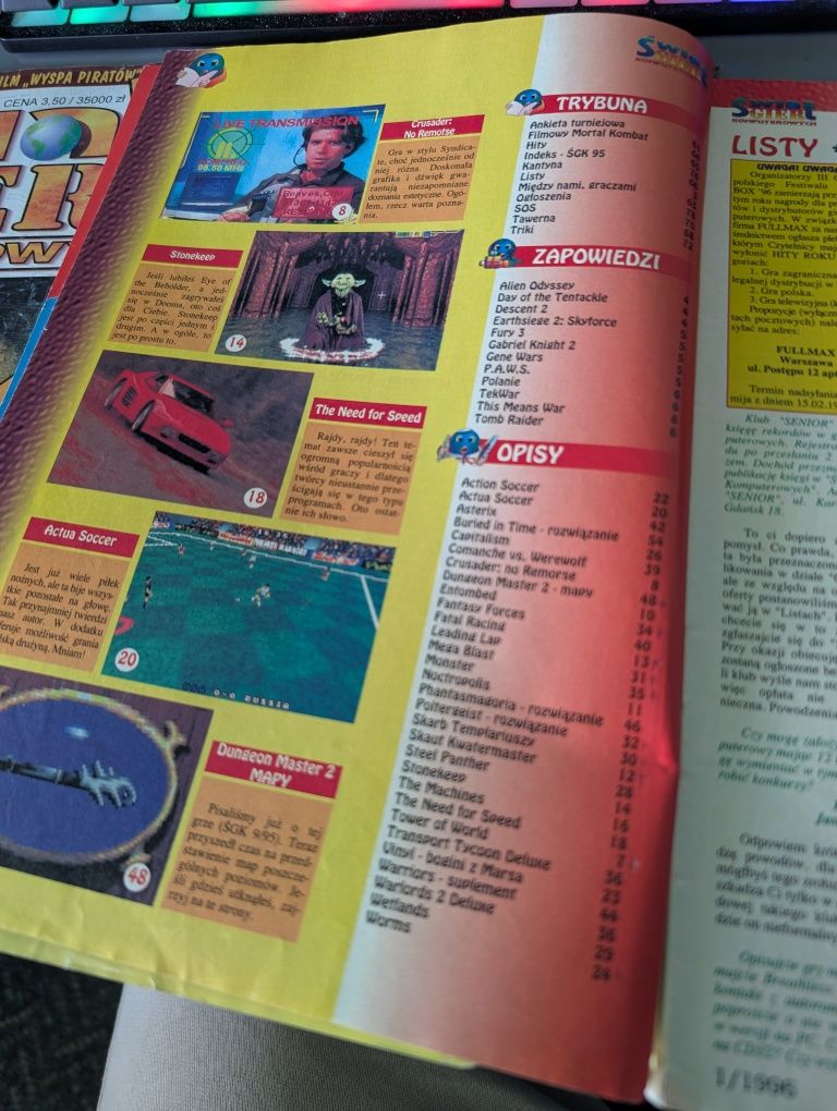 Świat Gier Komputerowych 1/96