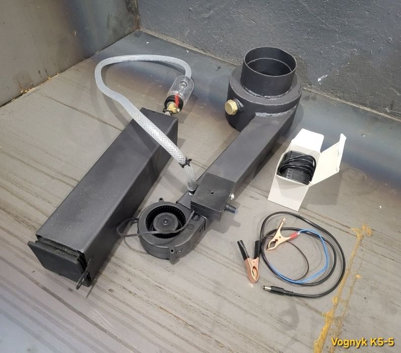 5-35 кВт! Пальник на переробці / Горелка на отработке в печь буржуйку