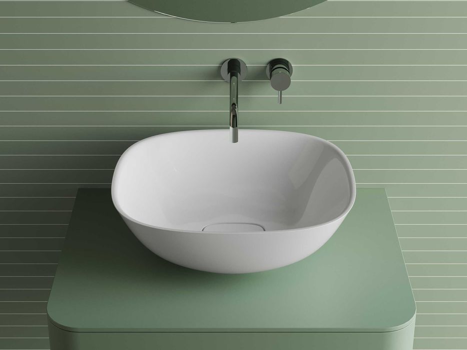 MARMITE Umywalka ZEN 500C BROWN  MATT 73, 64046.2051.073