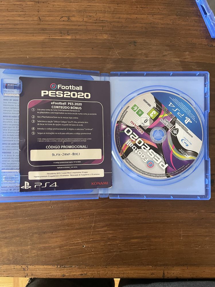 PES 2020 para PS4