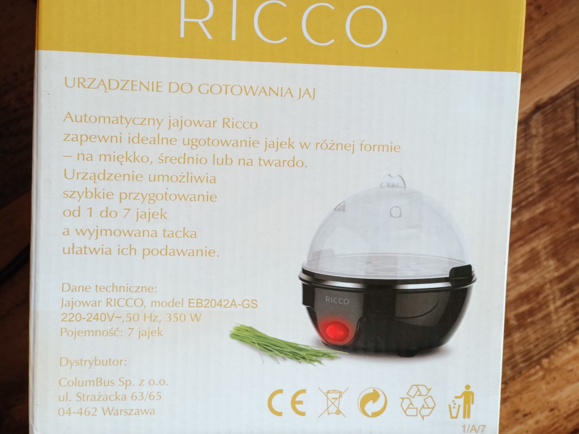 Nowe Elektryczne urządzenie do gotowania jaj za 20 zł