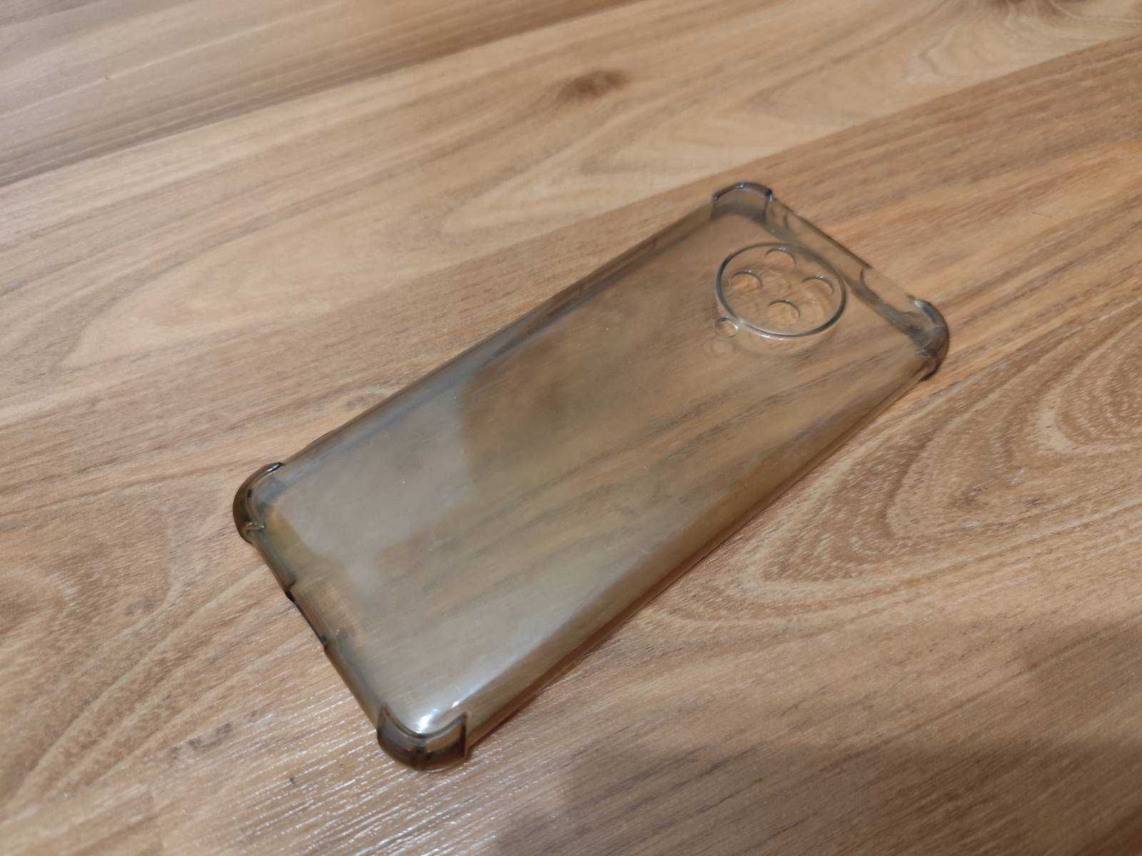 Etui pokrowiec plecki silikonowe bezbarwne Spigen dla Poco F2 Pro