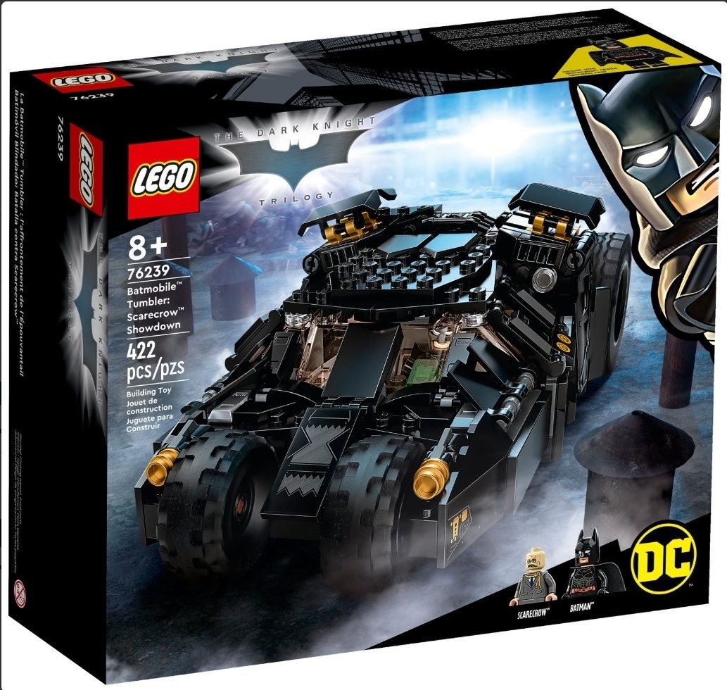 LEGO® 76239 DC Super Heroes - Batman Tumbler: starcie ze Strachem na W
