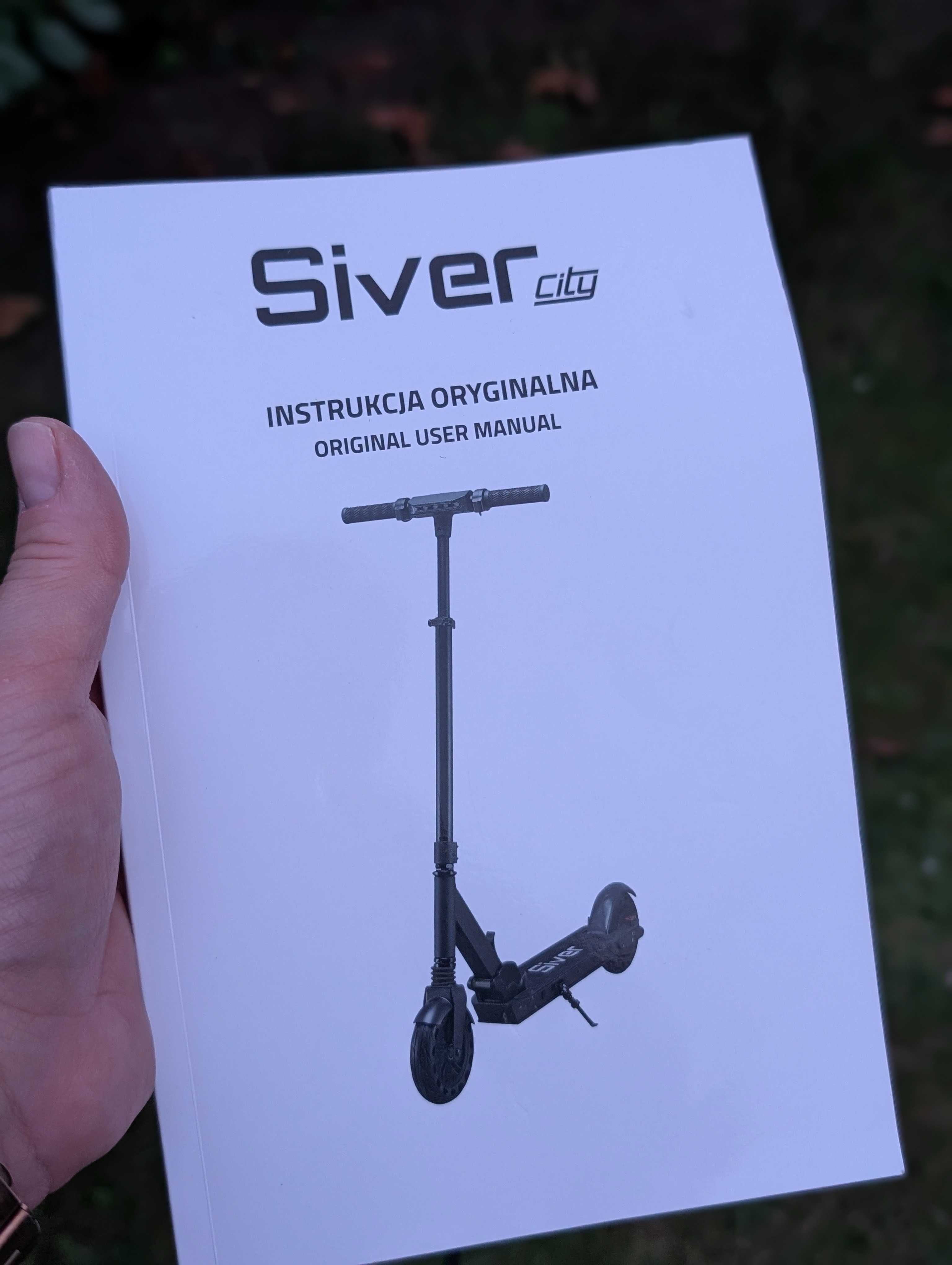 Sprzedam hulajnogę elektryczną Silver City – czarna
