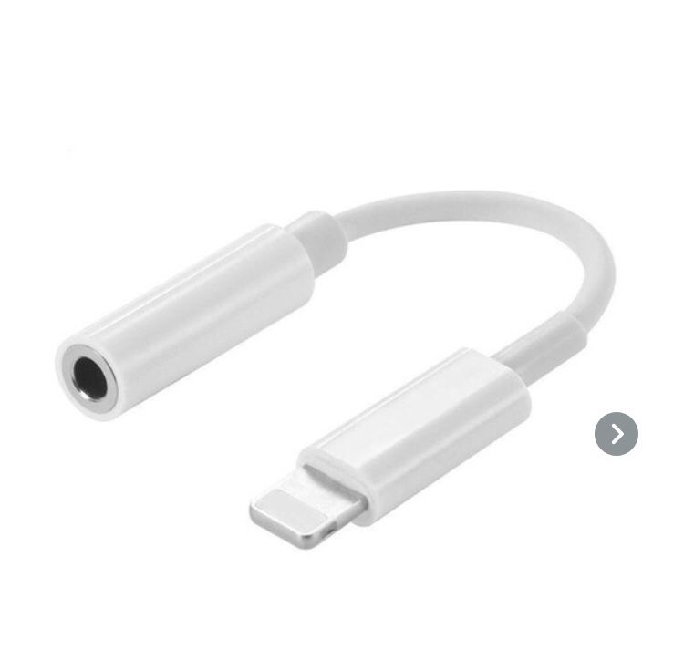 Adaptador audio p/ apple iPhone NOVO