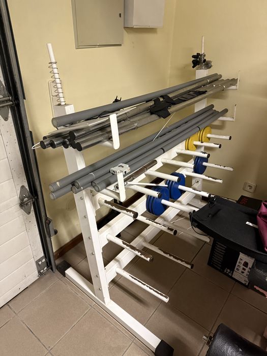 Suporte para Barras e Discos – Robustez e Grande Capacidade