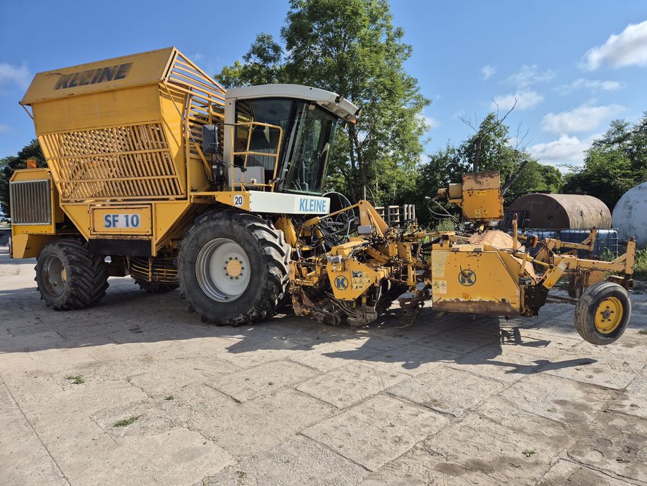 Kombajn do buraków kleine sf10