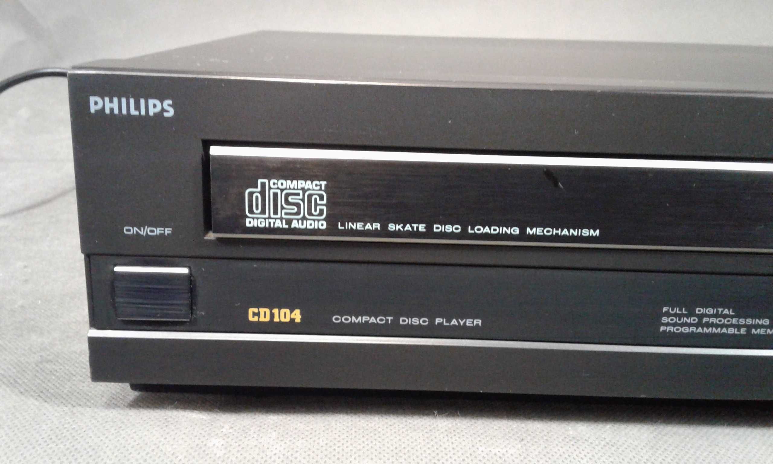 PHILIPS CD 104,odtwarzacz cd,serwis