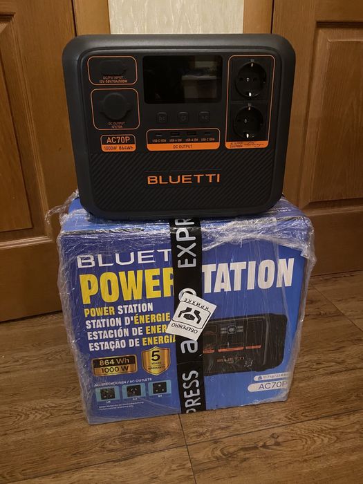 Bluetti AC70p Нова Гарантия