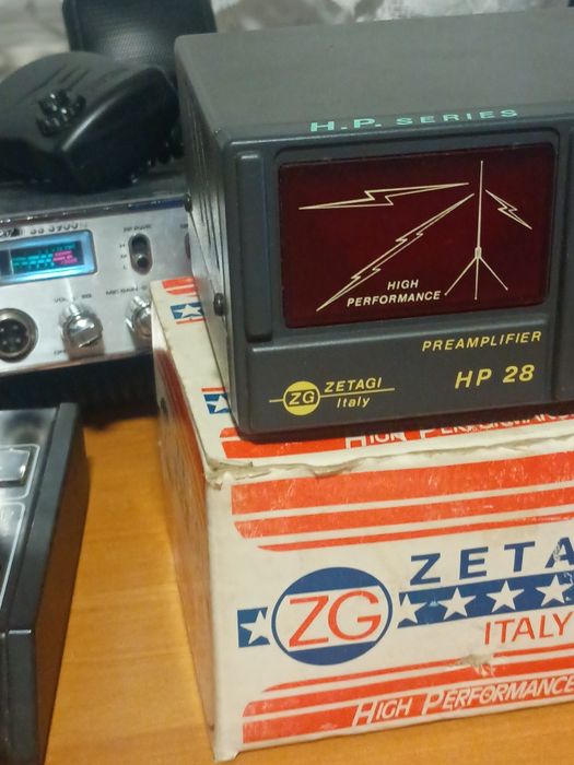 Zetagi HP28 przedwzmacniacze do cb radia wzmacniacz