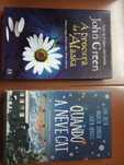 Livros "Quando a neve cai" e "À procura de Alasca"