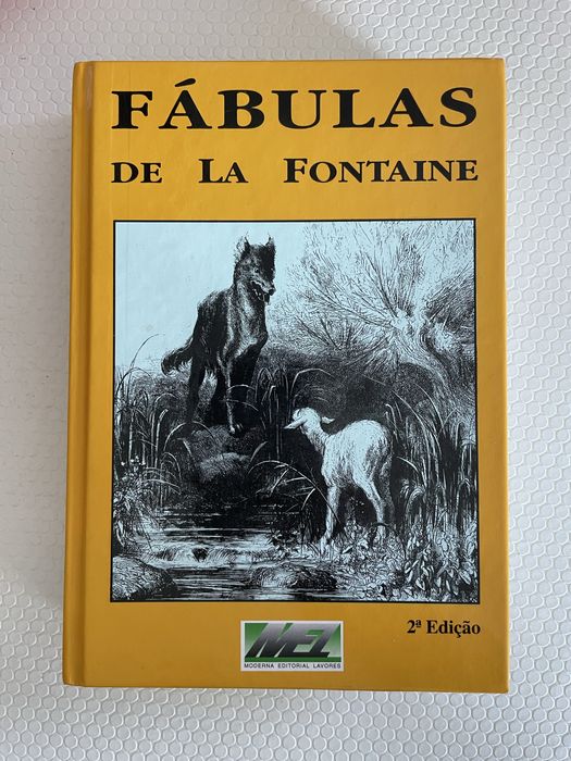 Livro Fábulas de La Fontaine